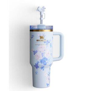 NEW Stanley Love Shackfancy Quencher 40oz, Everblooming Rosettes